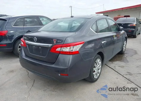 2015 Nissan Sentra Fe+ S/S/Sl/Sr/Sv from USA, damaged, VIN 3N1AB7AP4FL660737